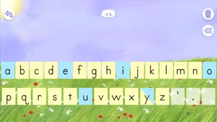 Letter Tiles Good & Beautiful android App screenshot 2